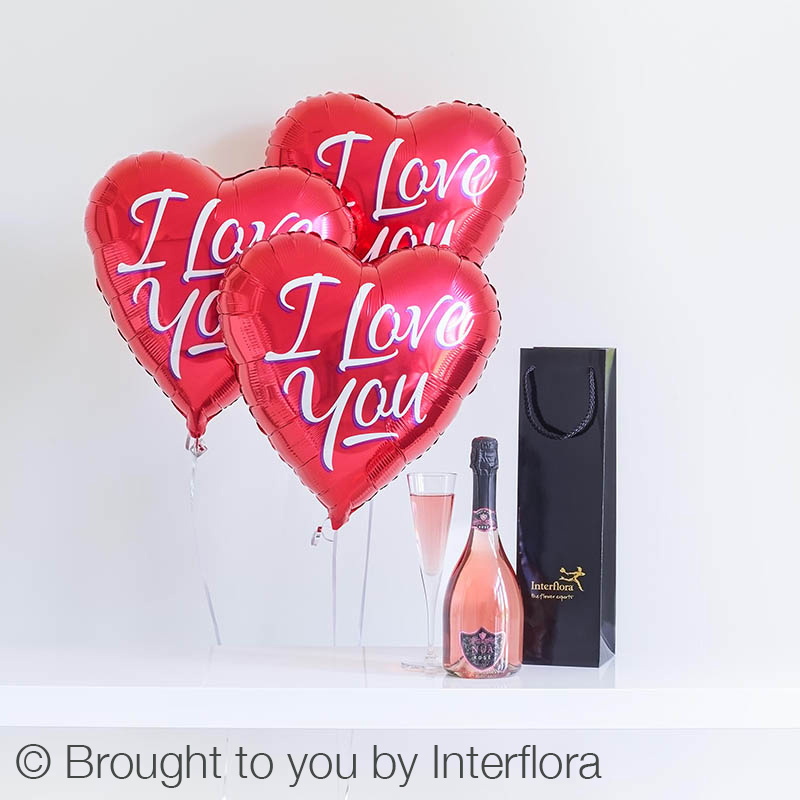 Sparkling Rosé & Love Balloons-0