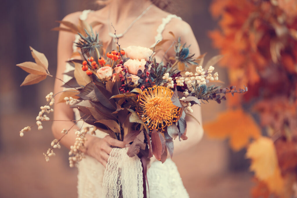 Autumn Wedding Flowers