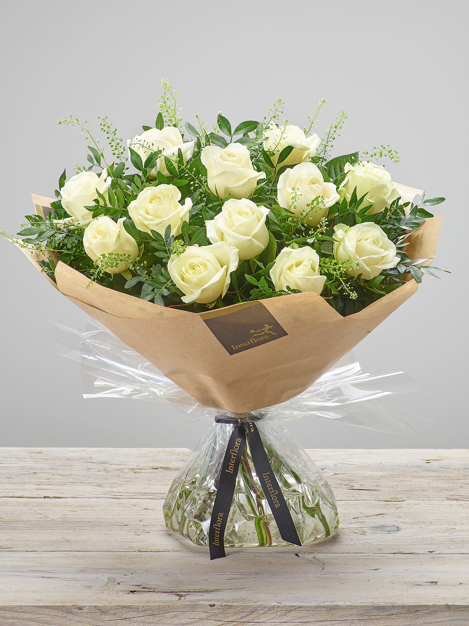 White Dozen Roses