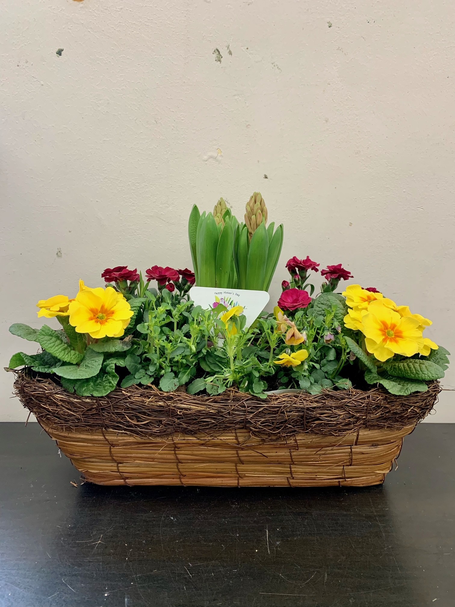 Mother's Day Planted window box