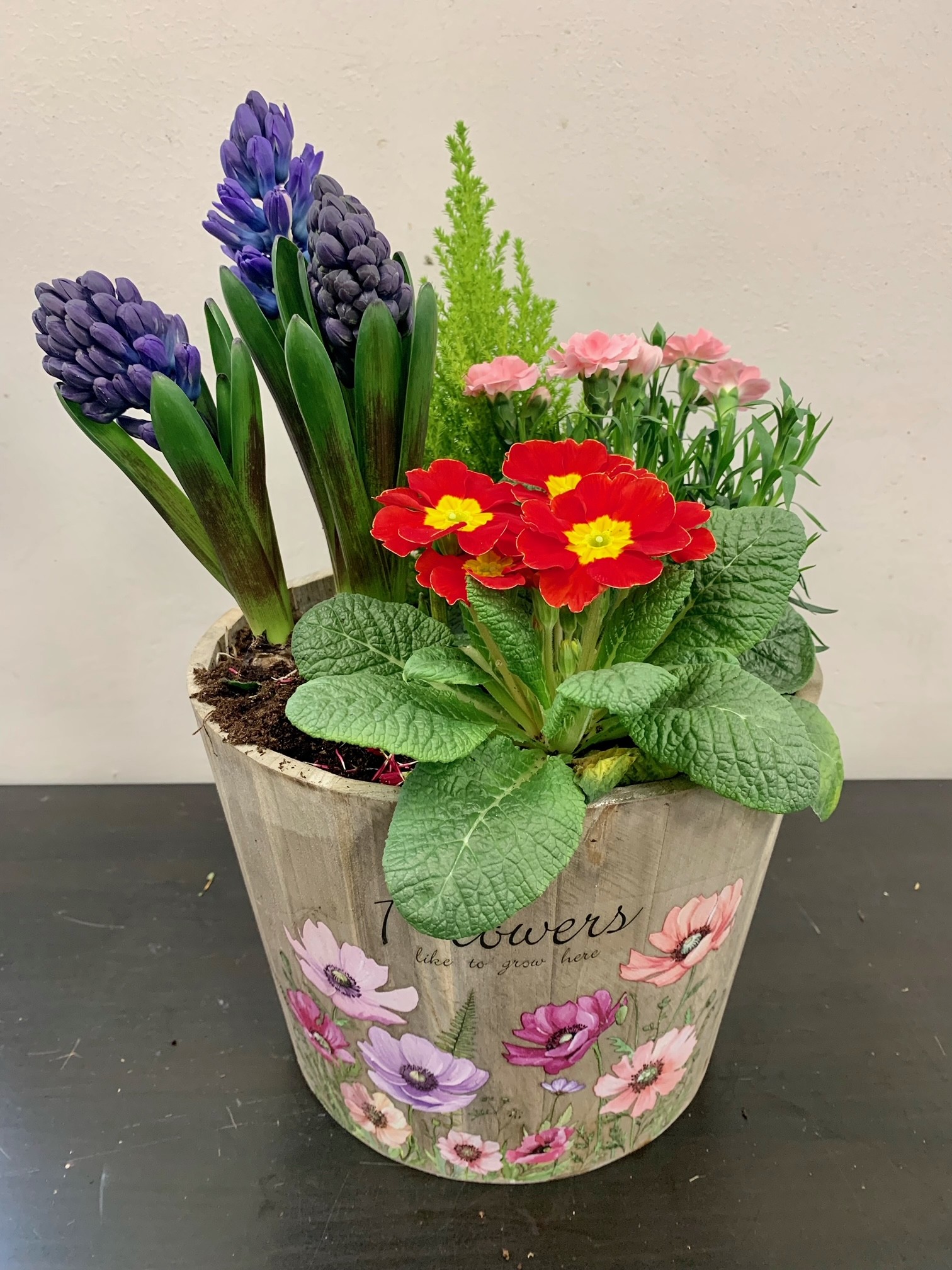 Mother's Day Planted Barrel