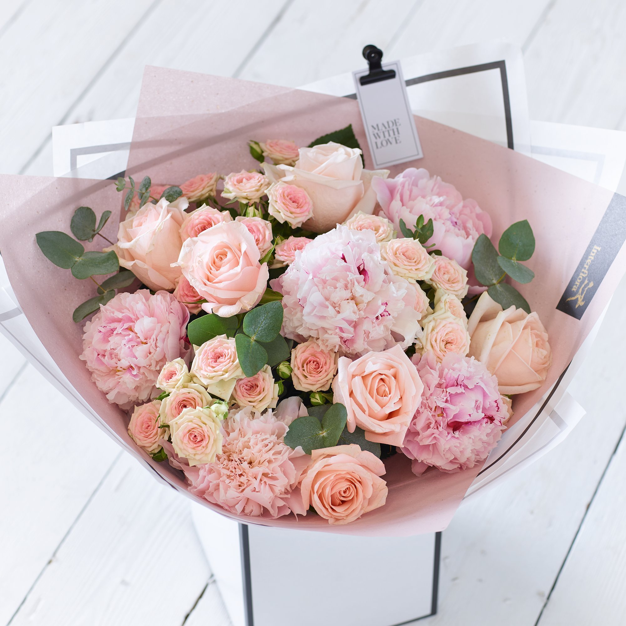 Luxury Beautifully Simple Peony Bouquet